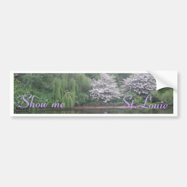 St. louis zoo bumper sticker (Front)