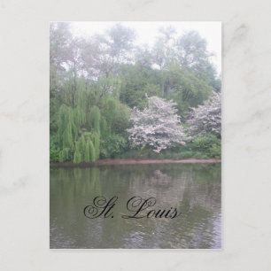St. louis zoo postcard