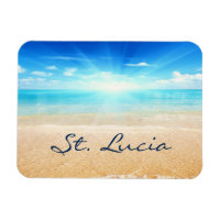 St. Lucia beach sunrise