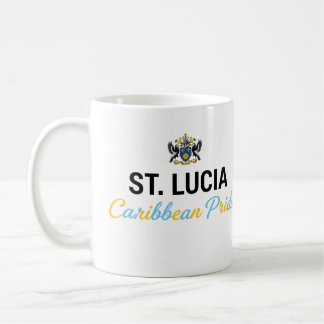 St. Lucia Coat of Arms | Everyday Pride Coffee Mug