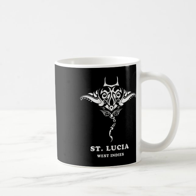 St. Lucia  Coffee Mug (Right)