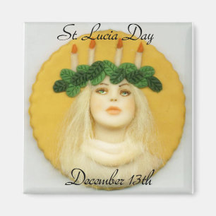 St. Lucia Day 094 JL Biel Magnet