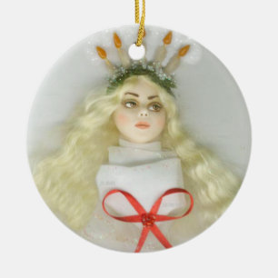 St. Lucia Day 177 JL Biel Ceramic Ornament