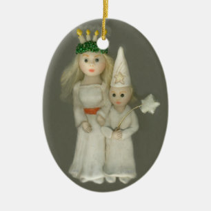 St. Lucia Day Starboy 2011 JL Biel Ceramic Ornament