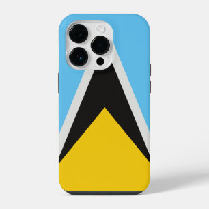 St Lucia Flag  iPhone 14 Pro Case