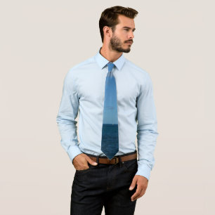 St. Lucia Horizon Blue Ocean Tie