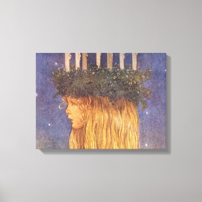 St Lucia John Bauer Canvas Print (Front)