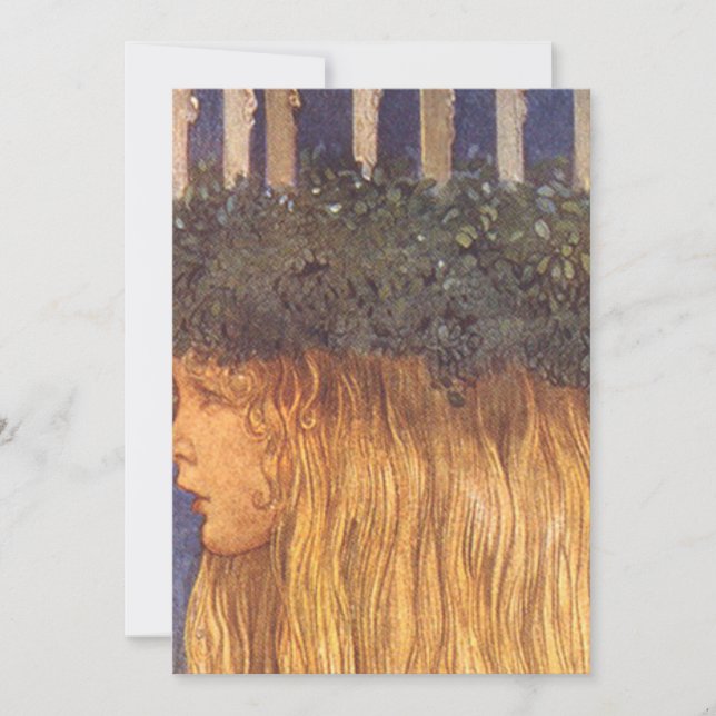 St Lucia John Bauer Invitation (Front)