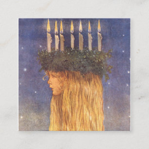 St Lucia John Bauer Square Business Card