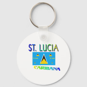 St. Lucia Keychain