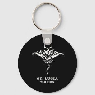 St. Lucia  Keychain