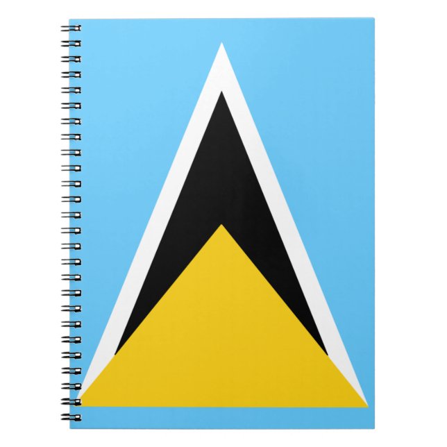 St Lucia  Notebook (Front)