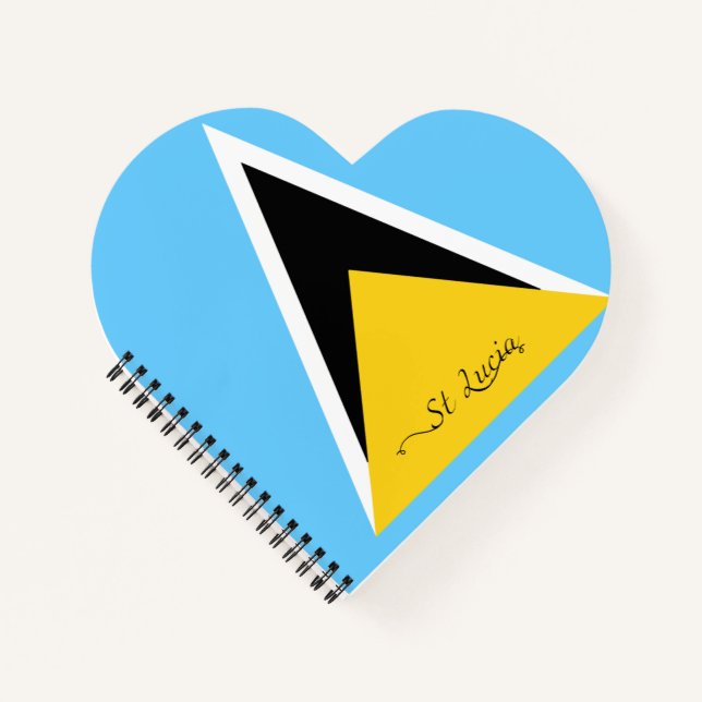 St Lucia  Notebook (Front)