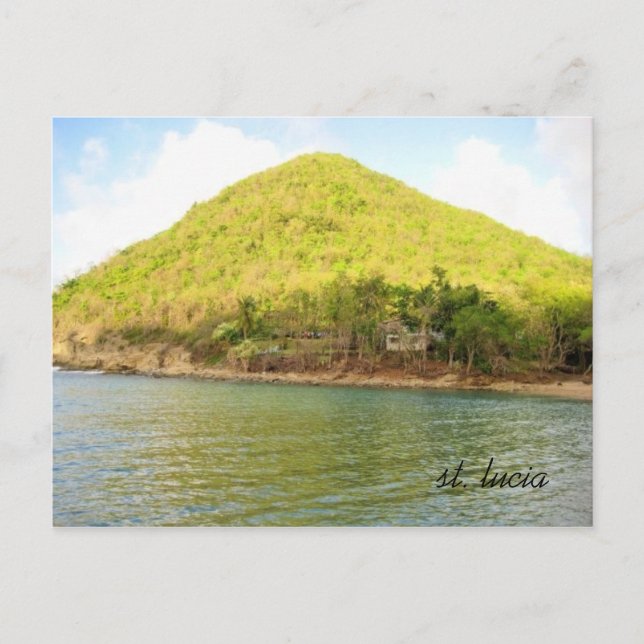 st. lucia postcard (Front)