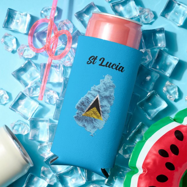 St Lucia Seltzer Can Cooler (In Situ Summer)
