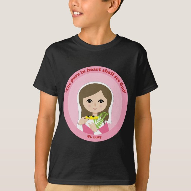 St. Lucy T-Shirt (Front)