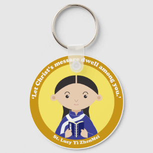 St. Lucy Yi ZhenMei Keychain