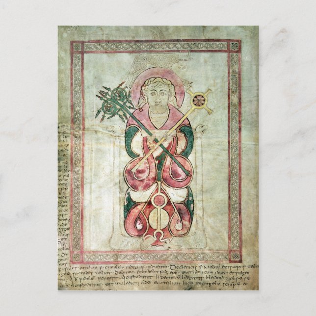 St. Luke and his winged calf Postcard (Front)