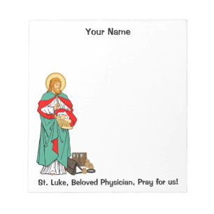 St. Luke, Beloved Physician (RLS 08; MedVers.) Notepad