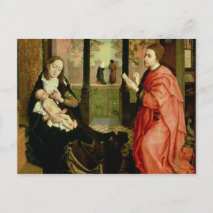 St. Luke Drawing a Portrait of the Virgin Postcard