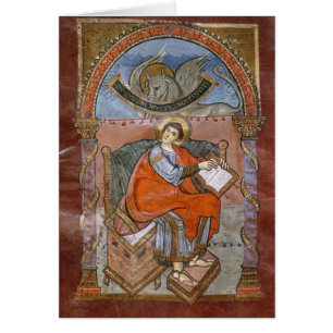 St. Luke, from the Gospel of St. Riquier