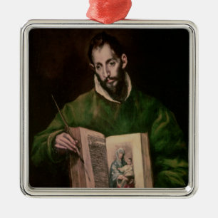 St. Luke Metal Ornament