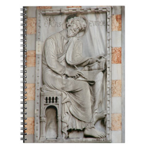 St. Luke, relief from the north side of the basili Notebook