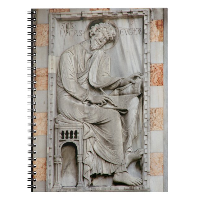 St. Luke, relief from the north side of the basili Notebook (Front)