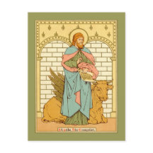 St. Luke the Evangelist (RLS 08) Postcard