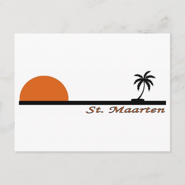 St. Maarten Postcard (Front)