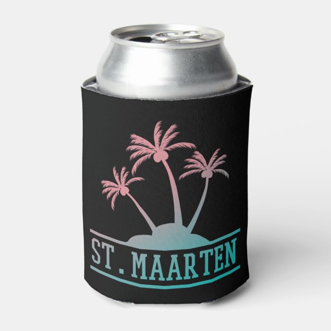 St. Maarten | Sint Martin Gradient Can Cooler (Can Front)