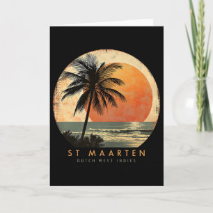 St. Maarten Smx Beach Surfing Travel St. Martin Va Card
