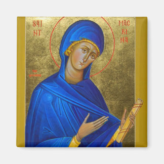 St Macrina le plus jeune aimant d'icône orthodoxe