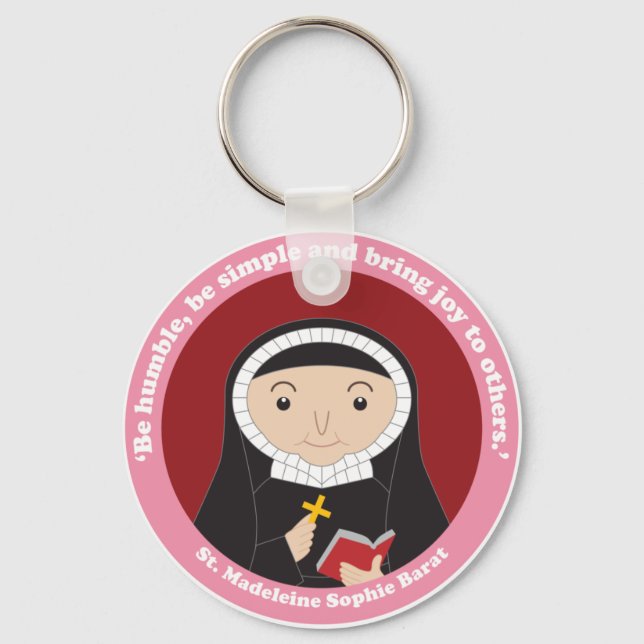 St. Madeleine Sophie Barat Keychain (Front)