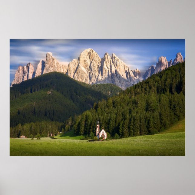 St. Magdalena | Val di Funes Poster (Front)