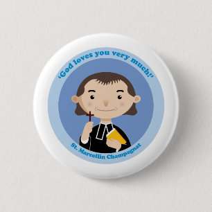 St. Marcellin Champagnat 2 Inch Round Button