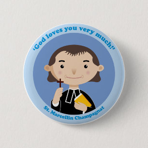 St. Marcellin Champagnat 2 Inch Round Button