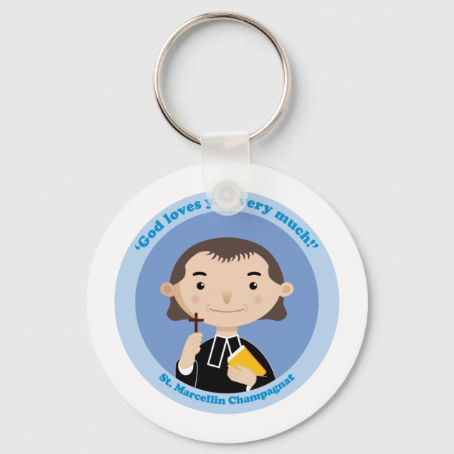 St. Marcellin Champagnat Keychain (Front)