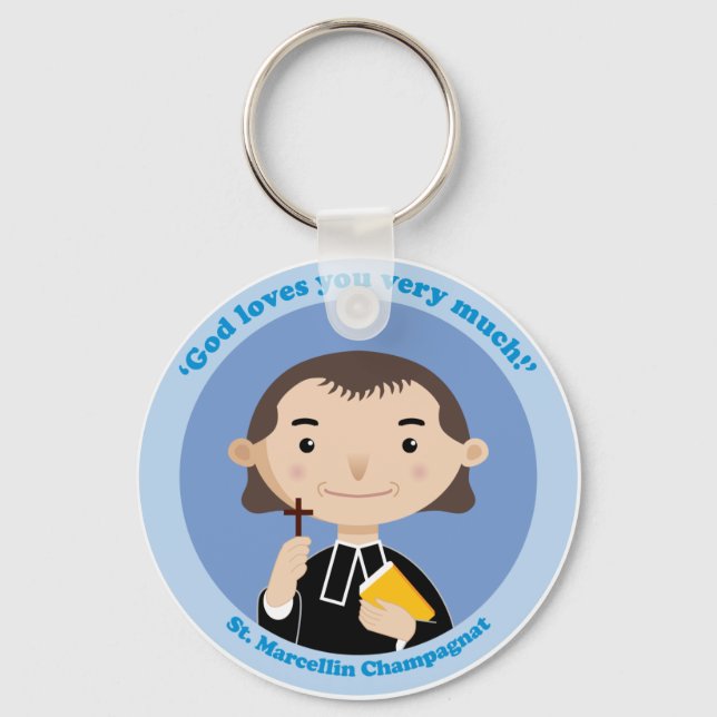 St. Marcellin Champagnat Keychain (Front)