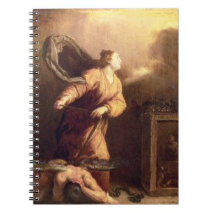 St. Margaret beside the vanquished Devil (panel) Notebook