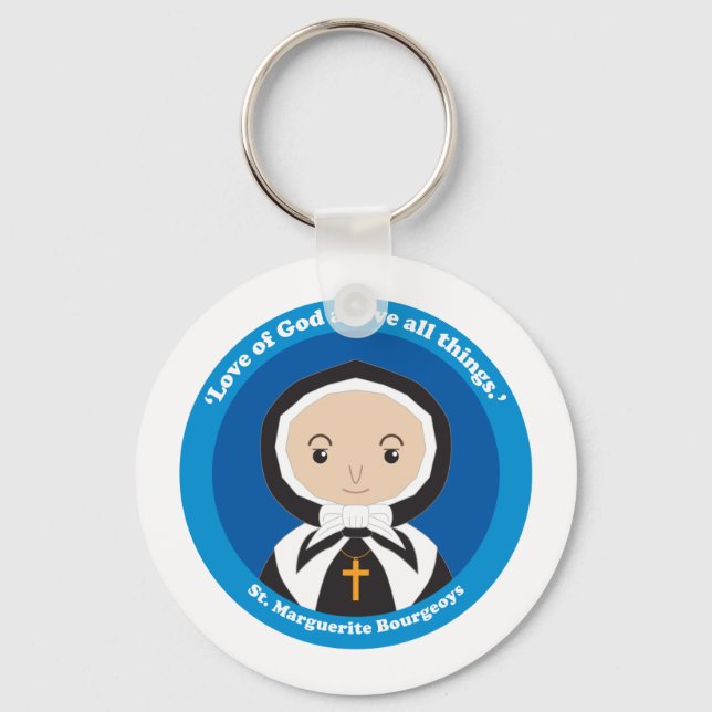 St. Margaret Bourgeoys Keychain (Front)