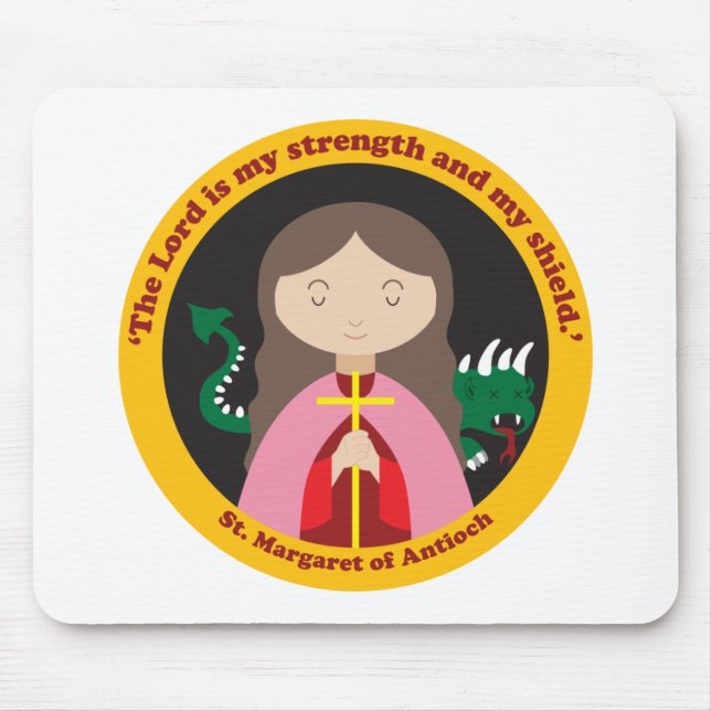 St. Margaret of Antioch Mouse Pad (Front)