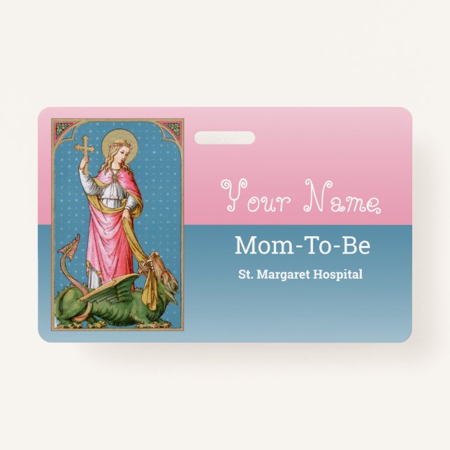 St. Margaret of Antioch (SAU 038) Badge (Front)