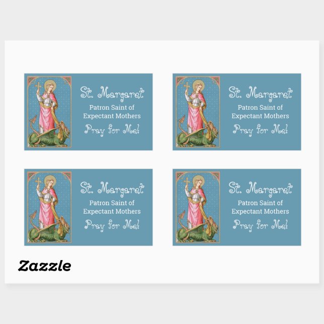 St. Margaret of Antioch (SAU 038) Sticker (Sheet)