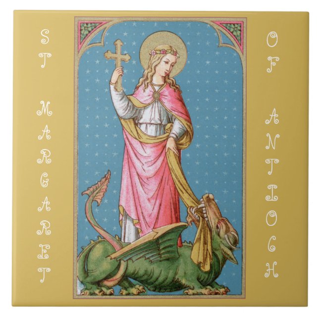 St. Margaret of Antioch (SAU 038) Tile (Front)