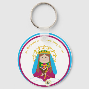 St. Margaret of Scotland Keychain