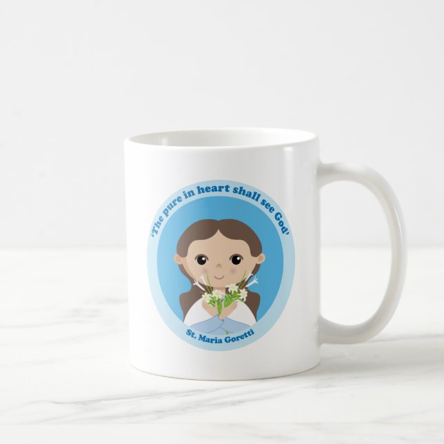 St. Maria Goretti Coffee Mug (Right)