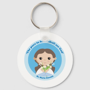 St. Maria Goretti Keychain