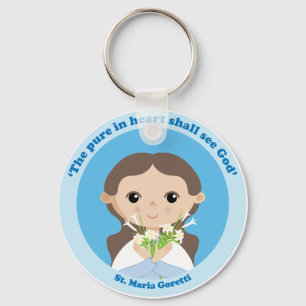 St. Maria Goretti Keychain