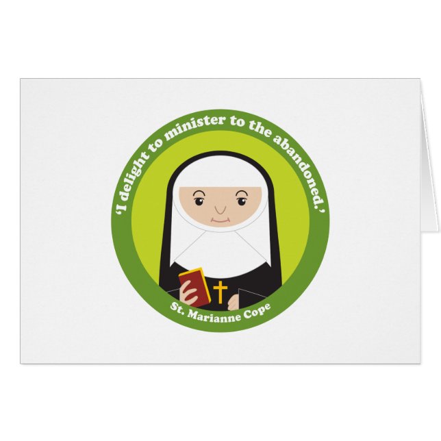 St. Marianne Cope (Devant horizontal)